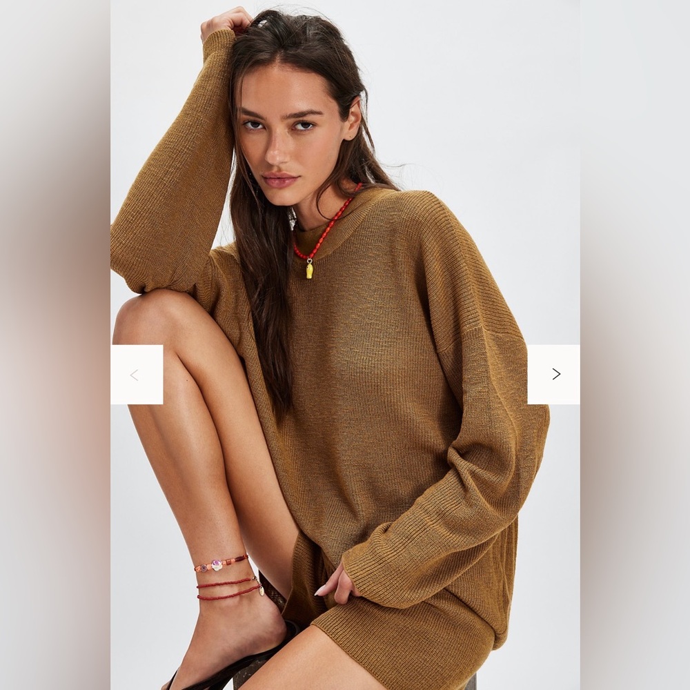 Free People Malibu Surf Set Bronze Mist Size Small
